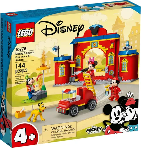 Disney Mickey's Fire Station and Fire Truck - 10776 NEW! Parts 144x