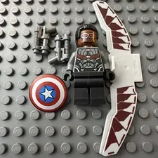 LEGO® Falcon Minifigure Captain America Wings Civil War Infinity War Sam Wilson