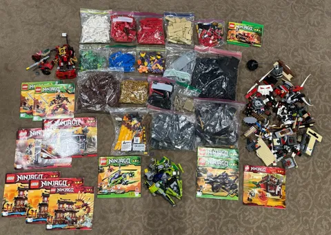 LEGO 2508 9444 9443 2507 2505 9448 9441 Ninjago Sets - NO Minifigures! READ!
