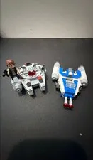 LEGO Assembled Droid, Vehicles & Turret Mixed Build Lot w/ Minifigure