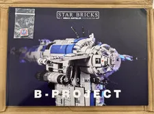 LEGO MOC Mirko Soppelsa Star Bricks B-Project Instruction Book Star Wars Rare