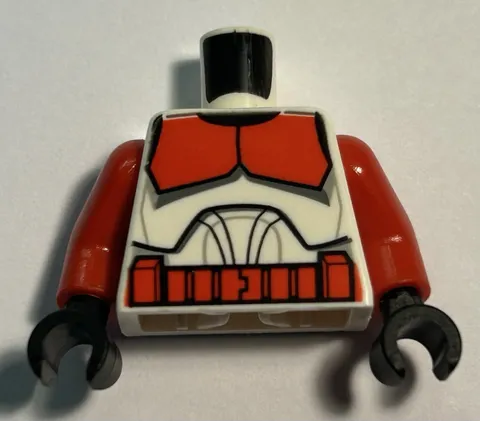 Lego Star Wars Clone Shock Trooper Torso -  USED From sw0531 & Set 75046