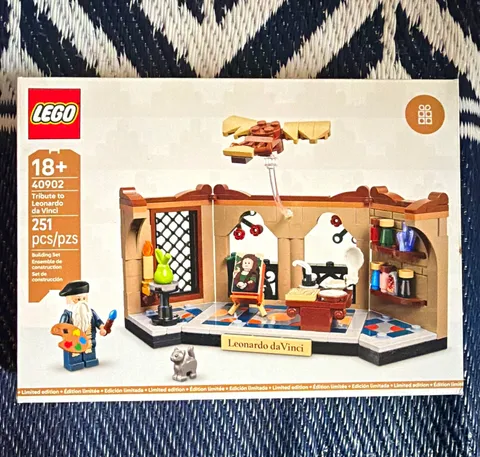 LEGO Tribute to Leonardo da Vinci 40902 Limited Edition (SEALED)
