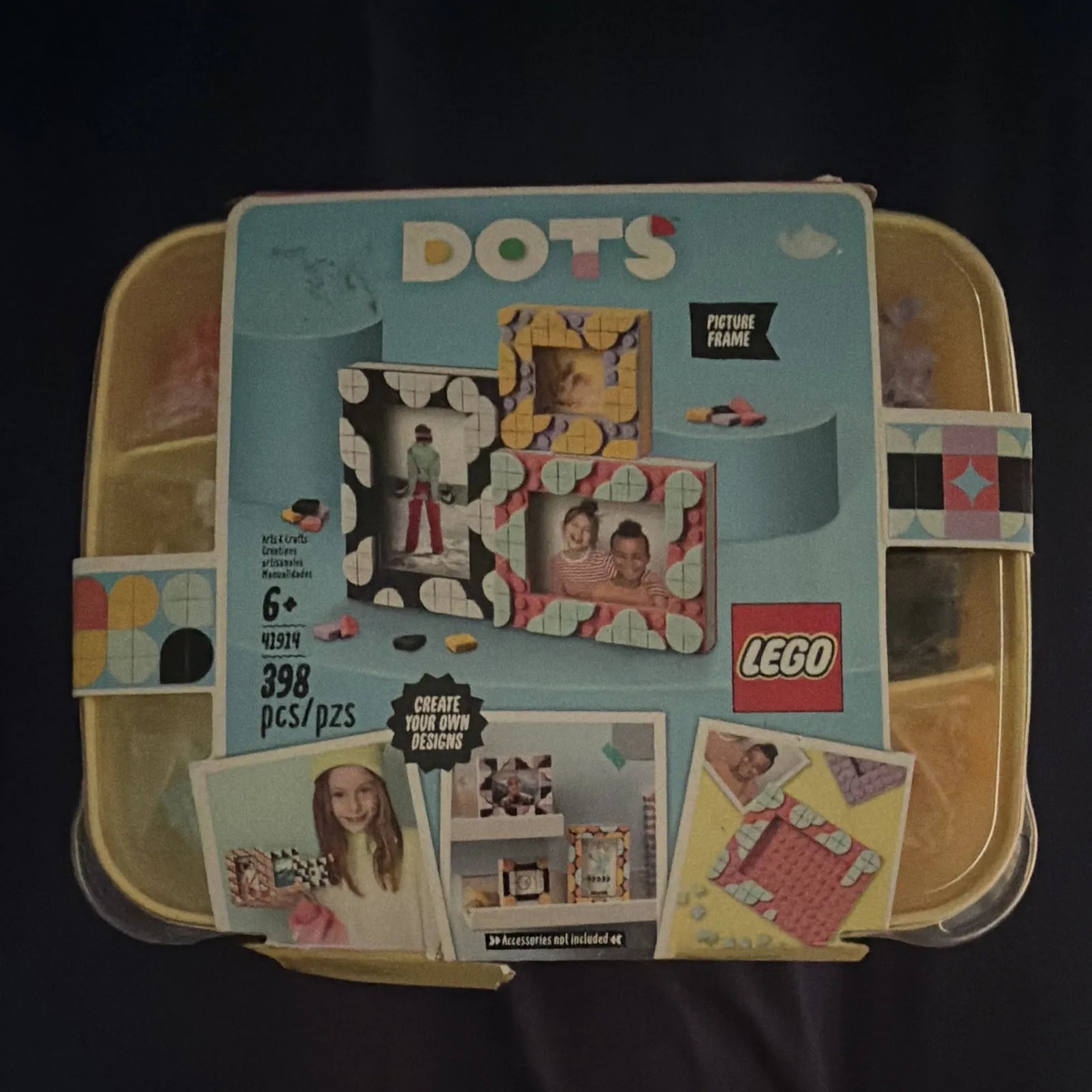 LEGO DOTS Creative Picture Frames 41914 Set 398 pcs Brick Separator Included