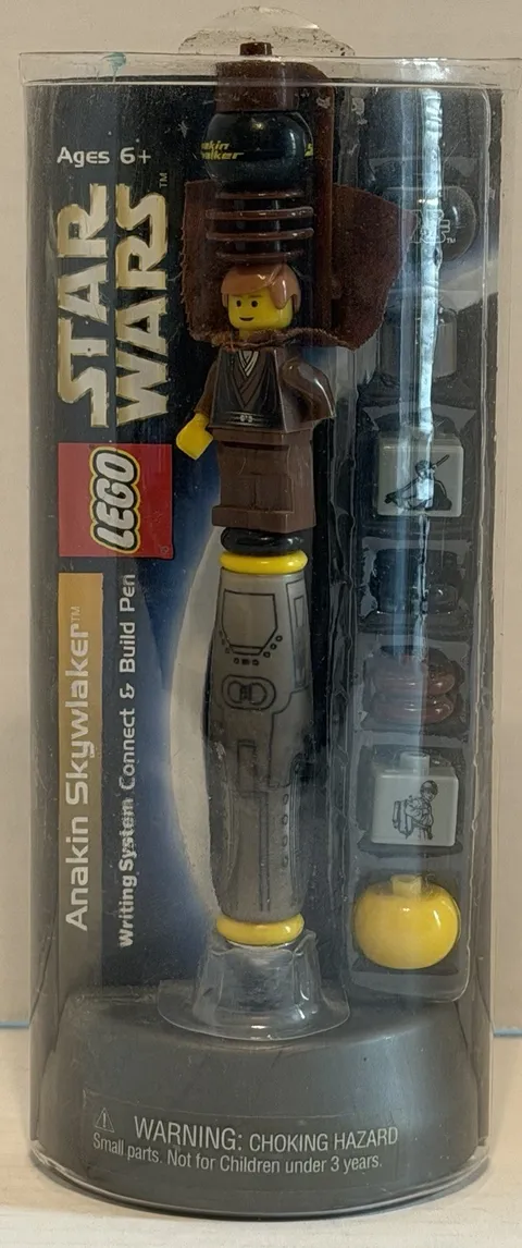 LEGO 1712 Star Wars Anakin Skywalker Connect And Build Pen NEW Missing Top 2002
