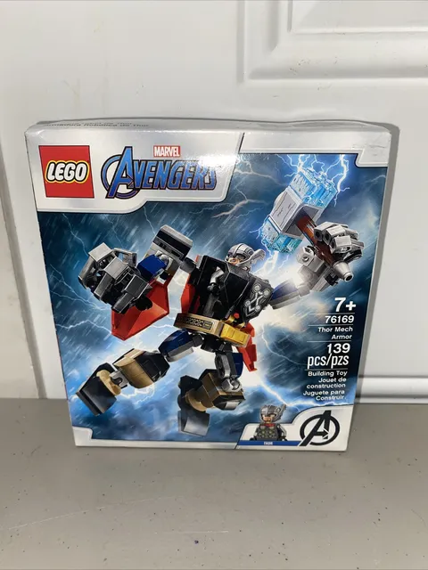 LEGO 76169 Marvel Avengers Thor Mech Armor 139 Pieces New Sealed