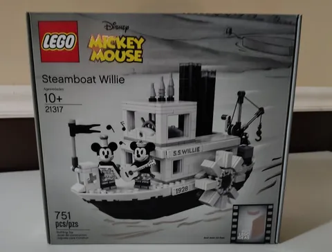 LEGO Ideas: Steamboat Willie (21317) NIB Sealed