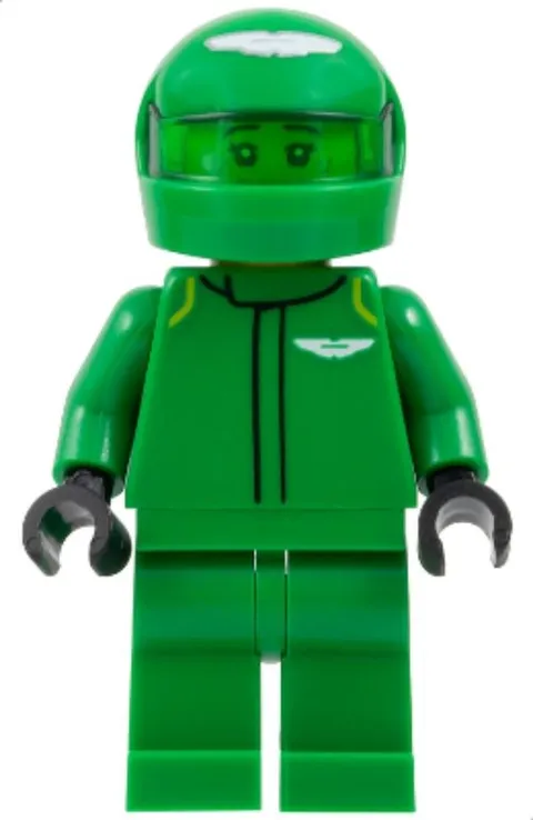 LEGO® Minifig sc125 - Aston Martin Aramco F1 AMR24 Driver