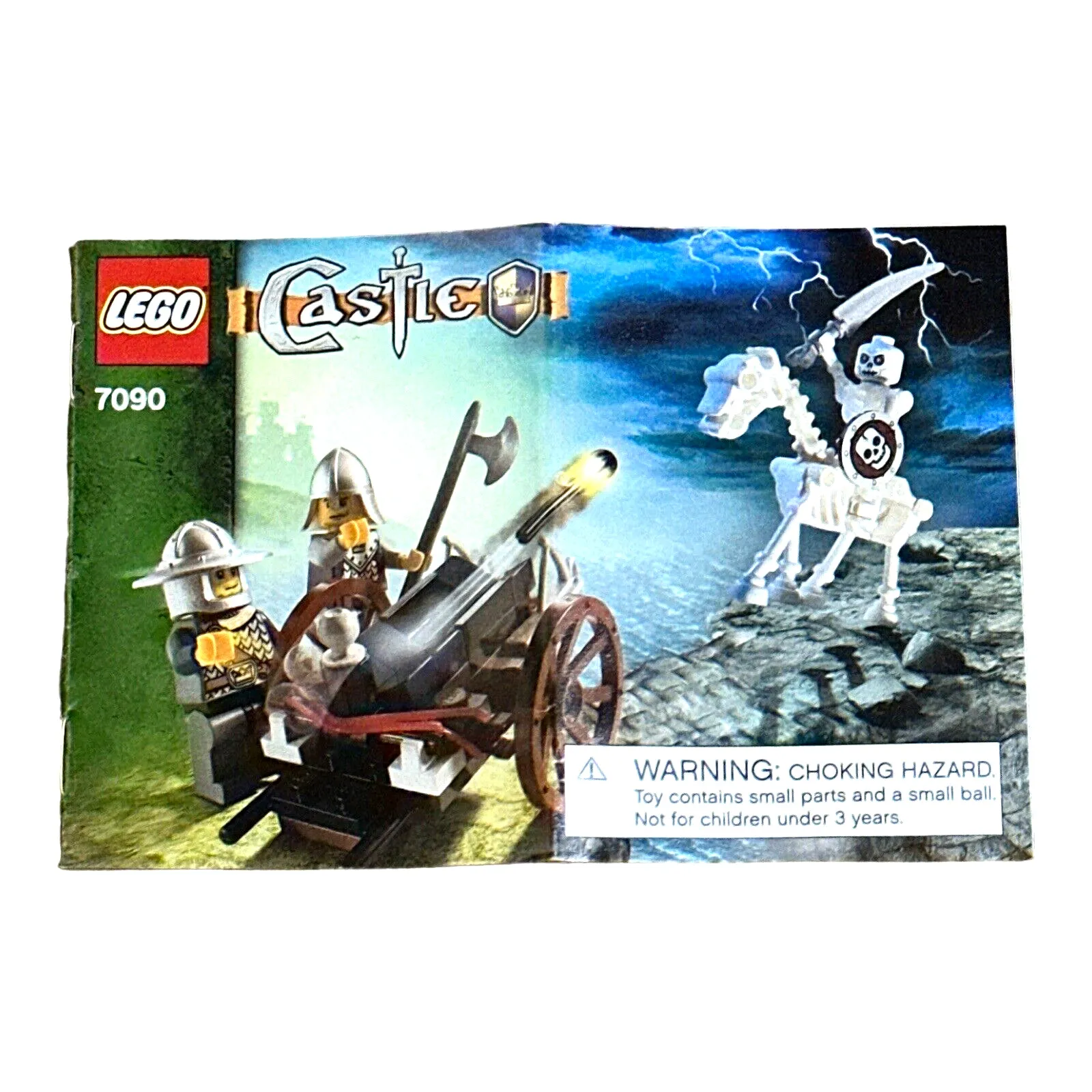 Lego Castle 7090 Crossbow Attack Instructions Manual Only