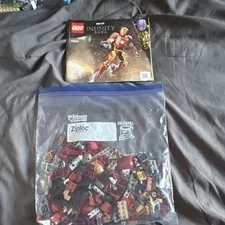 LEGO Marvel Infinity Saga 76206 Bulk Lot Parts & Pieces w/ Instructions Bag