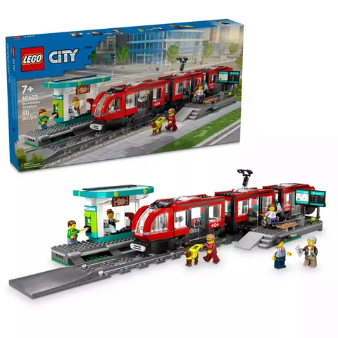 LEGO City Tramwaj miejski ze stacją 60423 LEGO