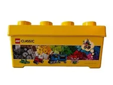 LEGO Classic 10696 Large Yellow Brick 8 Stud Storage Container, Empty Bin Case