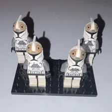 LEGO Star Wars Clone Gunner Minifigure Lot - 4 Figures