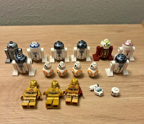 LEGO Star Wars Droid Minifigure Lot x17