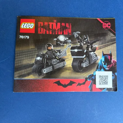 LEGO Batman 76179 Original Instruction Booklet DC Super Heroes Set Manual Book