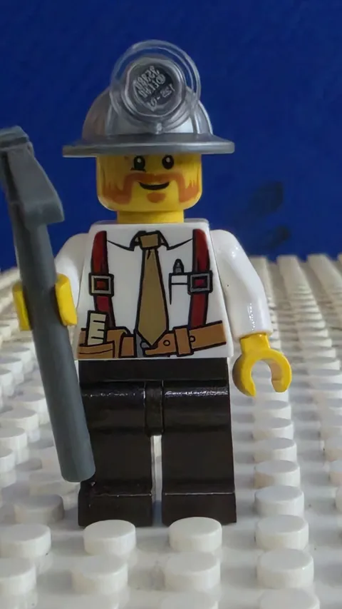 lego minifigures Power Miner Foreman Cty0322