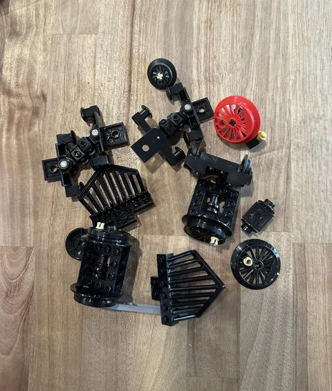 Lego Lot Of Train Magnets And Wheels Train Parts And Accessories