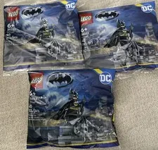 LEGO 30653 Batman 1992 Lot of 3 DC Super Heroes Sealed Polybags Minifigure