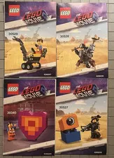 LEGO Mini Instruction Manuals Lot of 4 – LEGO Movie 30340, 30527, 30528, 30529