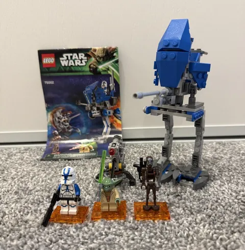 LEGO Star Wars 75002 AT-RT The Clone Wars Set 222pcs w/ Minifigures