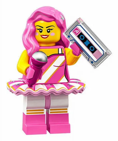 The LEGO Movie 2 Minifigures Series 71023 CANDY RAPPER AND KITTY POP GIRLS
