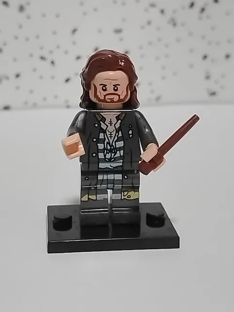 Lego Harry Potter Sirius  Black Hogwarts Courtyard Wizard CustominifigureNewRare