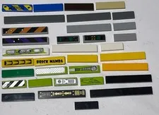 LEGO® Tile 2431 (1x4) 4162 (1x8) 6636 (1x6) 63864 (1x3) (Choose Option)