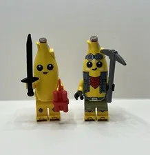 LEGO Minifigure Fortnite Adventure Peely (77073) Standard Peely (77073) Lot Of 2
