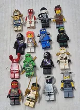 Lot Lego Ninjago & Chima Minifigures Various Characters & Seasons Most Complete