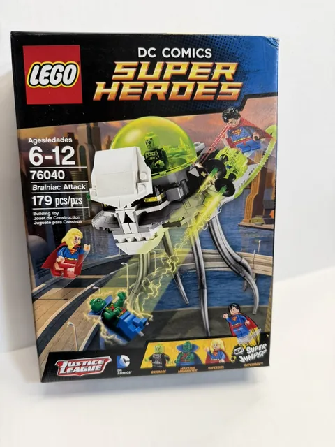 LEGO 76040 DC Superheroes: Brainiac Attack 2015 Mint BRAND NEW Factory Sealed