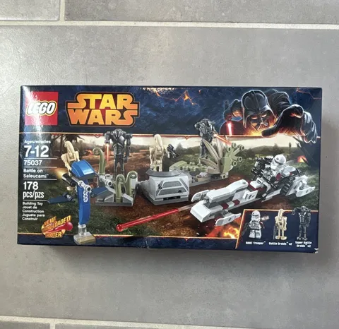 LEGO Star Wars Battle on Saleucami 75037 Spring-Loaded Shooter 178 pcs 2014