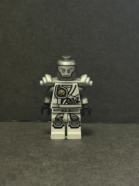 LEGO Ninjago Titanium Zane Dual Face Minifigure 