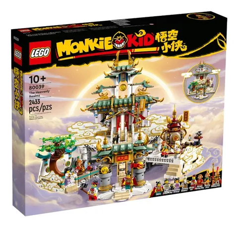 LEGO Monkie Kid 80039 The Heavenly Realms 2433pcs Building Set