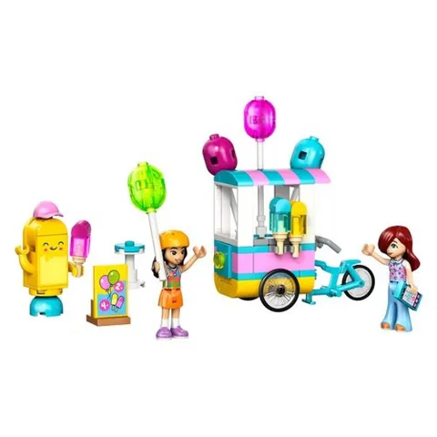 LEGO FRIENDS Ice Cream Cart Playset With Balloons 107 Pieces 6+