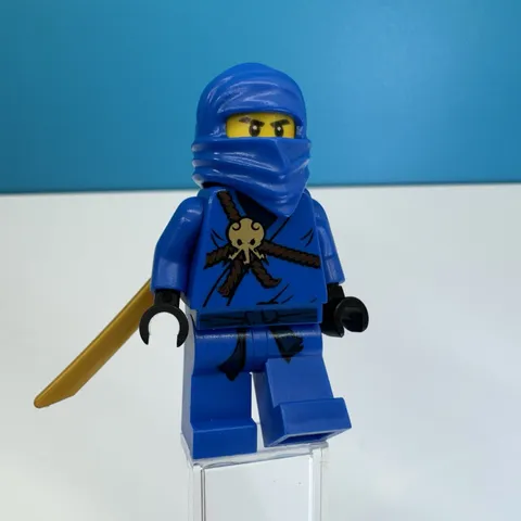 LEGO Ninjago Minifigure Jay The Golden Weapons Original 2011 njo004 Season 1