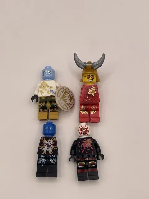 Lego Ninjago Minifigure Parts Lot RARE NRG DX Airjitzu and MORE