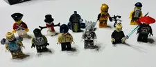 LEGO Minifigures Mixed Lot w/ Accessories & Parts Plastic Age 5+