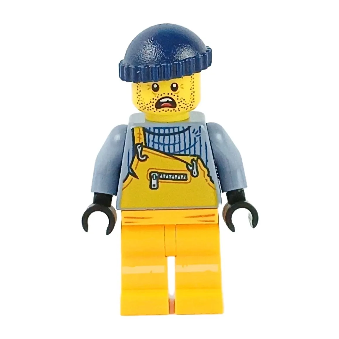 LEGO® Minifigure™ Jonas Jr. Light Orange Overalls Hidden Side hs008