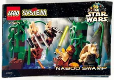 Notice / Manual Only LEGO 7121 STAR WARS Naboo Swamp - Episode I