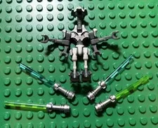 LEGO Star Wars General Grievous Minifigure White Armor SW0515 75040 75199