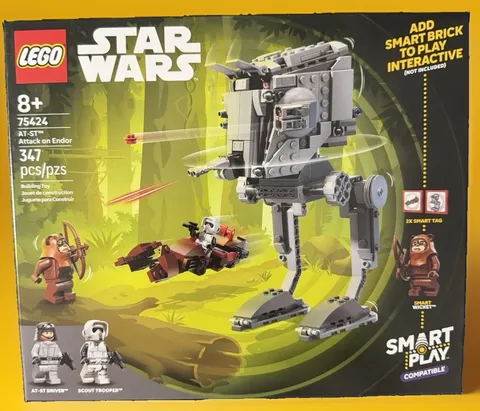 LEGO Star Wars AT-ST & Endor 75424 341 pcs 8+ Smart Brick Compatible