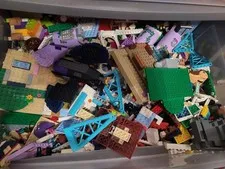 Legos Mixed Lotwith Some Figurines with Lego Books