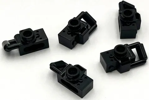 Lego 5 New Black Minifigure Utensil Cameras Handheld Style Parts