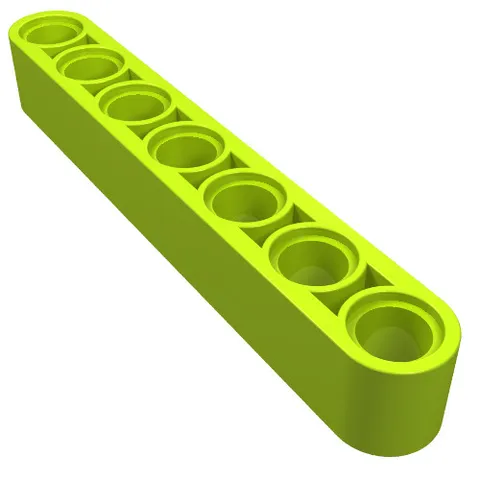 5x LEGO® Part 32524 - Technic, Liftarm Thick 1 x 7