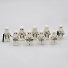 LEGO Star Wars Snowtrooper Minifigure Lot 9 figures 
