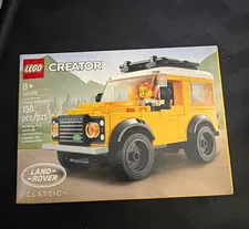LEGO Creator Land Rover Classic Defender Complete Set 40650 150 pcs Ages sealed