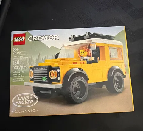 LEGO Creator Land Rover Classic Defender Complete Set 40650 150 pcs Ages sealed