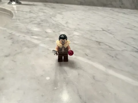LEGO Minifigure Kraven the Hunter from Marvel set 76324 Spider-Man vs. Oscorp