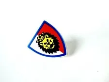 LEGO Castle Royal Knight White Shield Triangular Lion Head Pattern 3846p4d