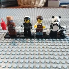 Lego The Movie Minifigures Series 1 X4 Lot